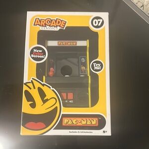 Arcade Classics PAC man hand held arcade game NIB